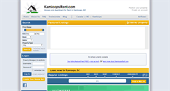 Desktop Screenshot of kamloopsrent.com